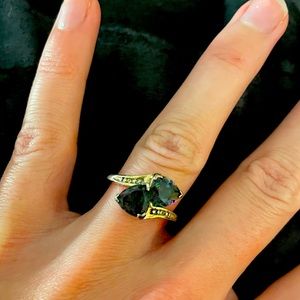 14K Gold Mystic Topaz Ring